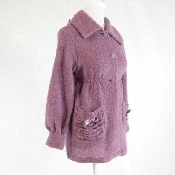 Purple JILL STUART NEW YORK jacket 140 XXS - Picture 3 of 8